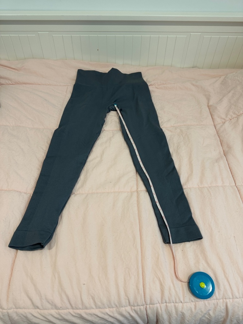 SET Active Charcoal Gray Seamless Performance Leggings